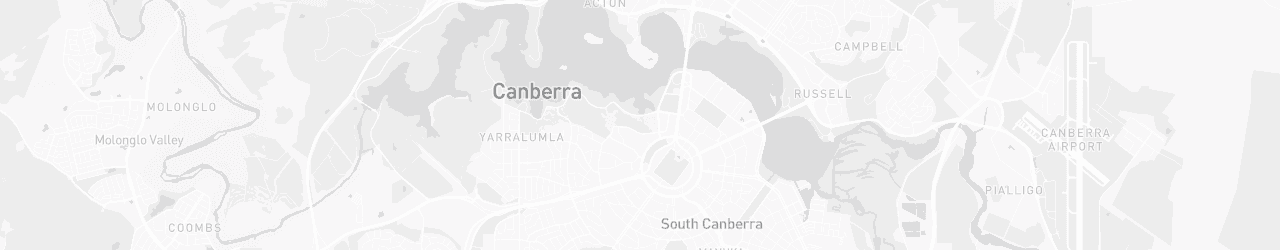 Map of Canberra