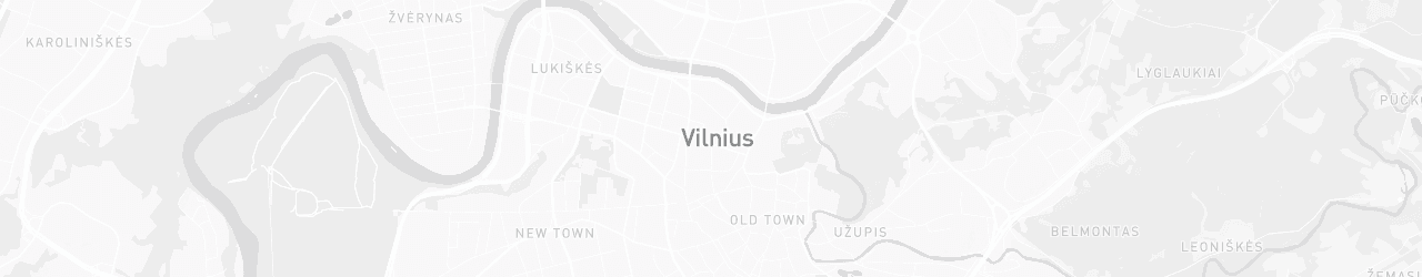 Map of Vilnius